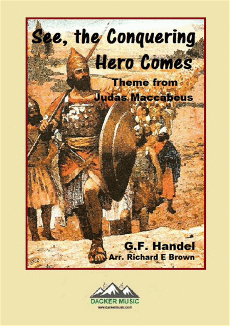 See, the Conquering Hero Comes Concert Band scores gallery preview page 1