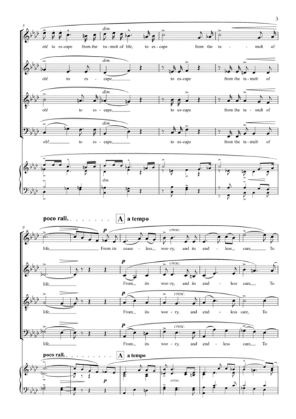 Samuel Coleridge-Taylor - Whispers of Summer for SATB choir