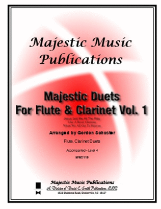 Majestic Duets -Flute/Clar., Vol, 1