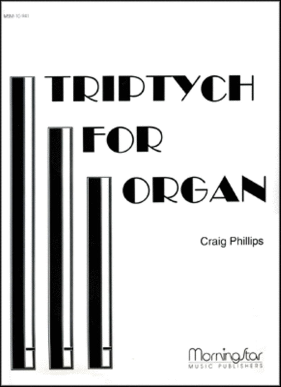 Triptych for Organ Organ Solo scores gallery preview page 1
