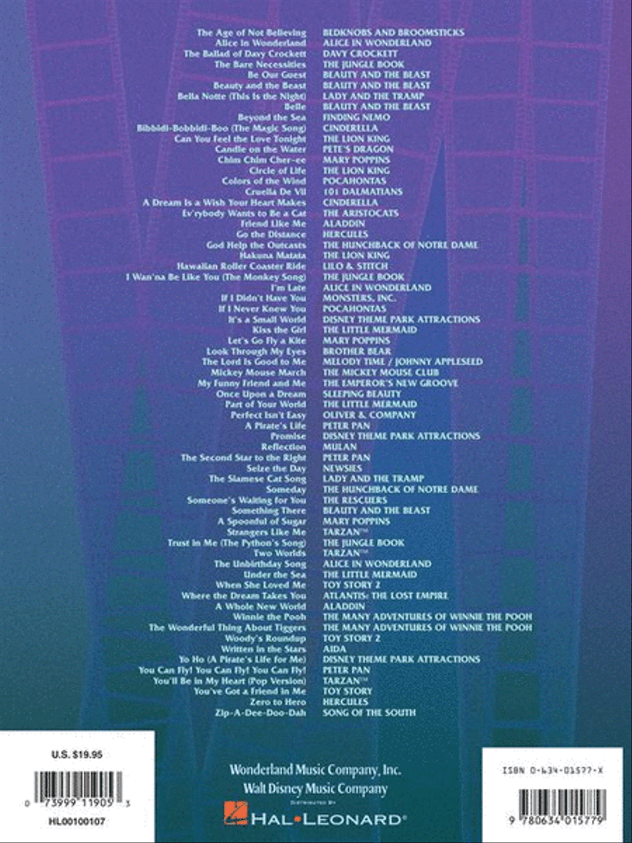 Disney Favorites Voice scores gallery preview page 8