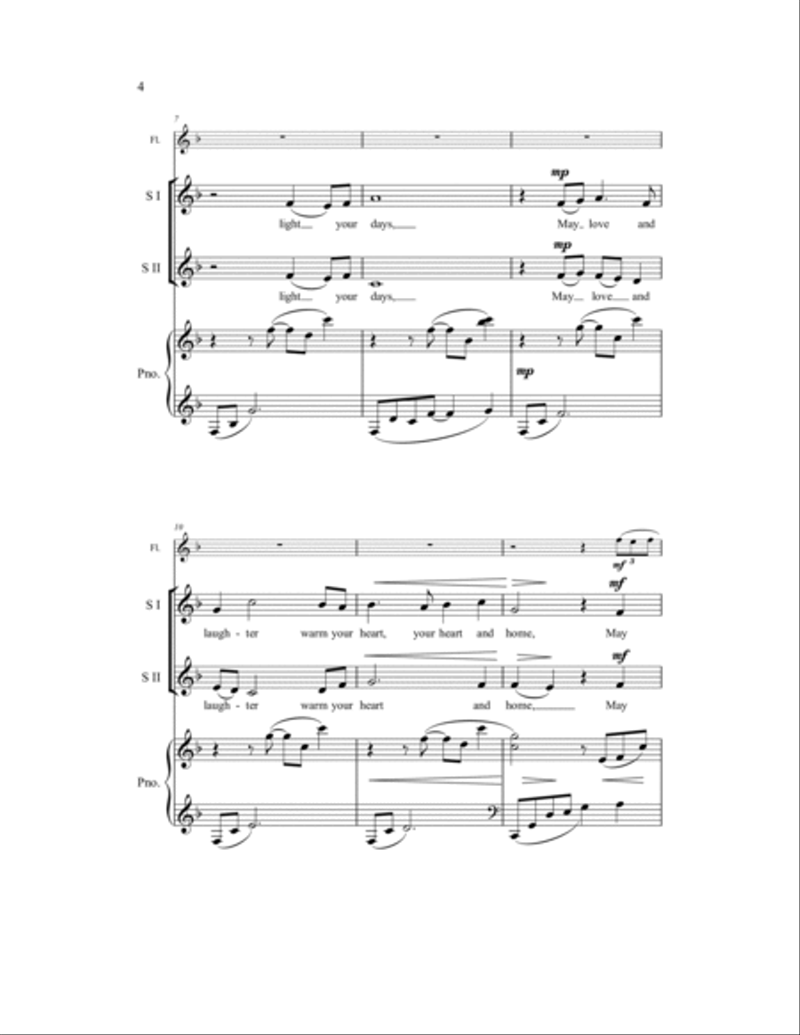 A Blessing Women's Choir scores gallery preview page 5