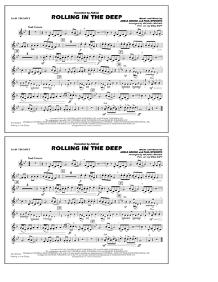Rolling In The Deep - 3rd Bb Trumpet
