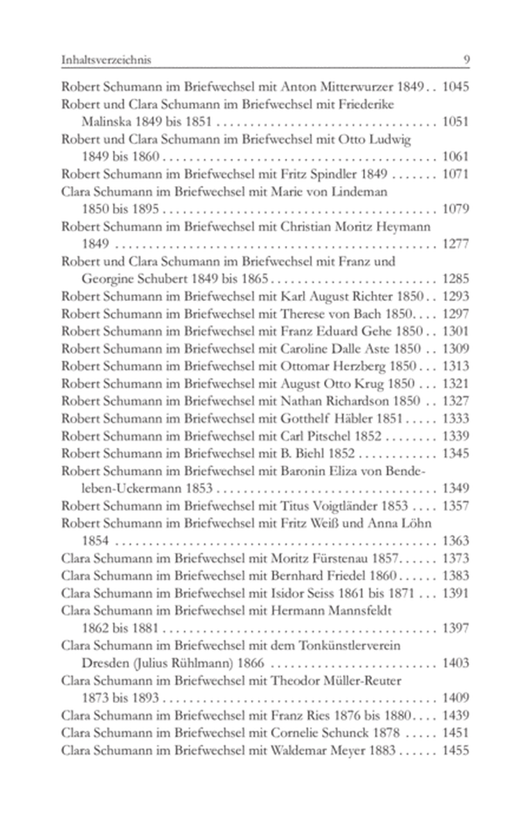 Schumann Briefedition: Briefwechsel mit Korrespondenten in Dresden