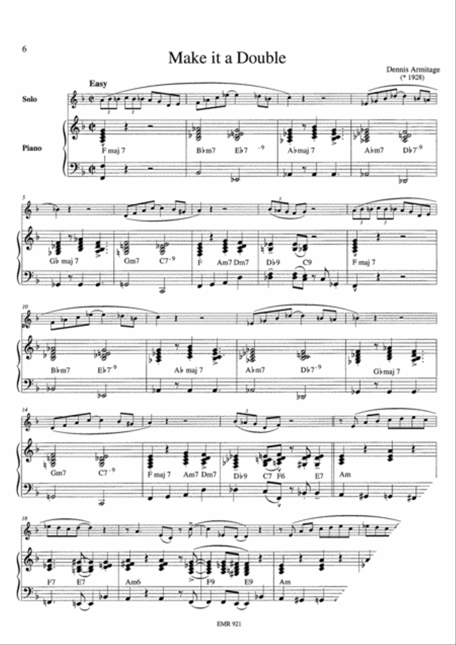 Be-Bop Tenor Saxophone scores gallery preview page 4