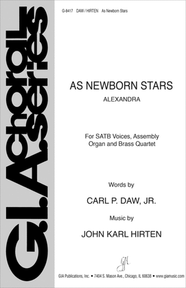 Book cover for As Newborn Stars