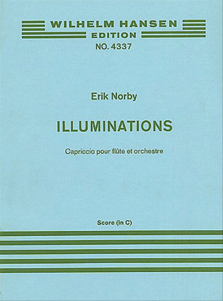 Erik Norby: Illuminations- Capriccio For Flute And Orchestra (Score) Orchestra scores gallery preview page 1