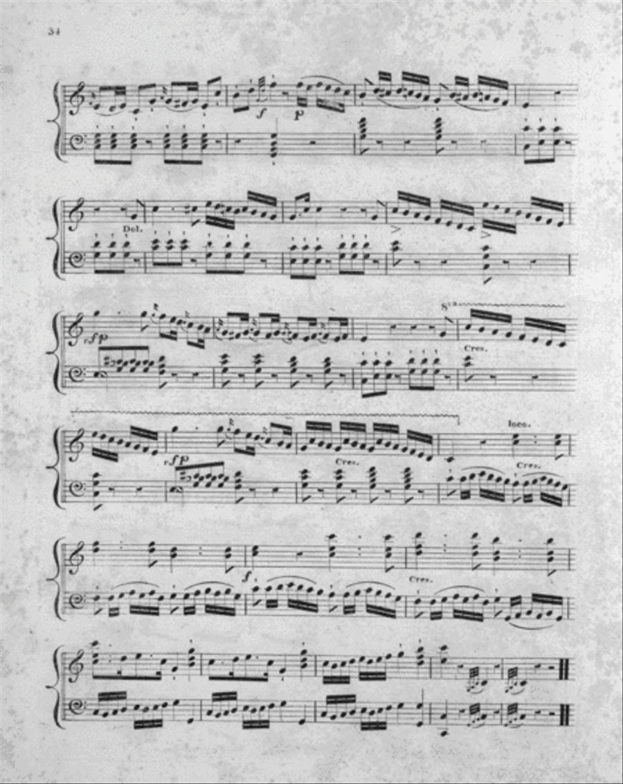 The Music in the Opera of Cinderella, or, the Fairy & Little Glass Slipper Piano Solo scores gallery preview page 6