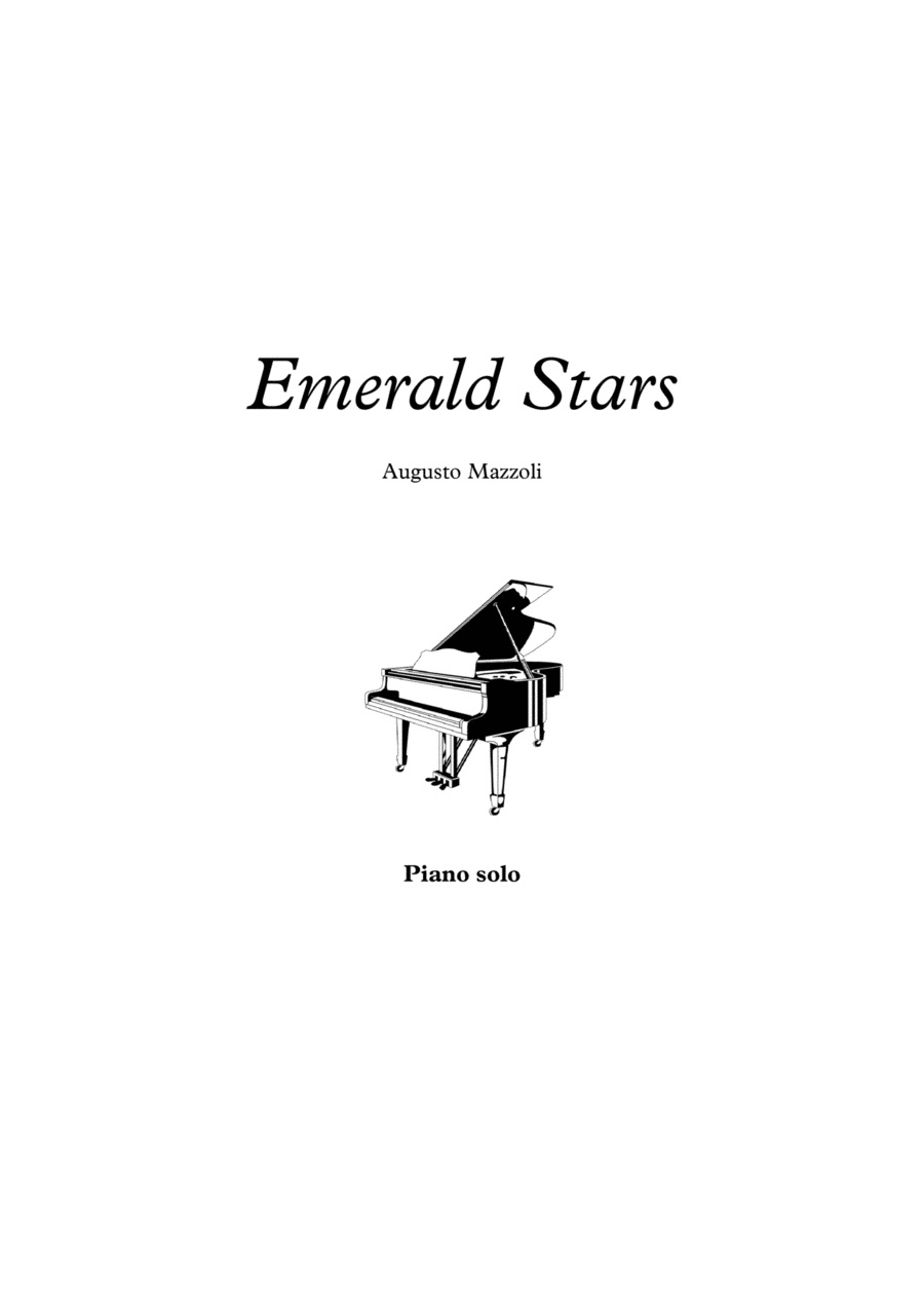 Emerald Stars Piano Solo scores gallery preview page 1