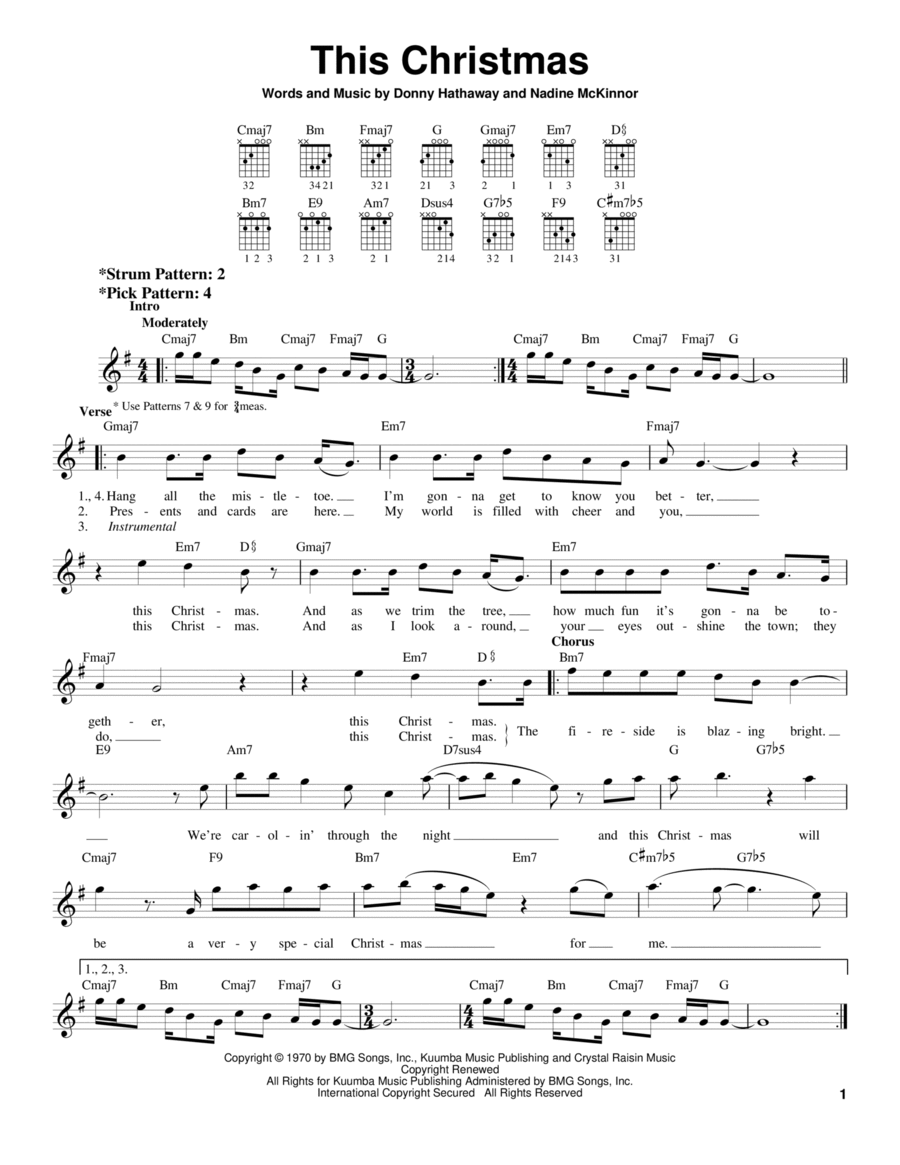This Christmas This Christmas Acoustic Guitar scores gallery preview page 1