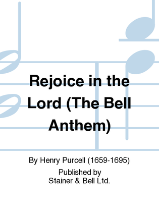 Book cover for Rejoice in the Lord (The Bell Anthem)