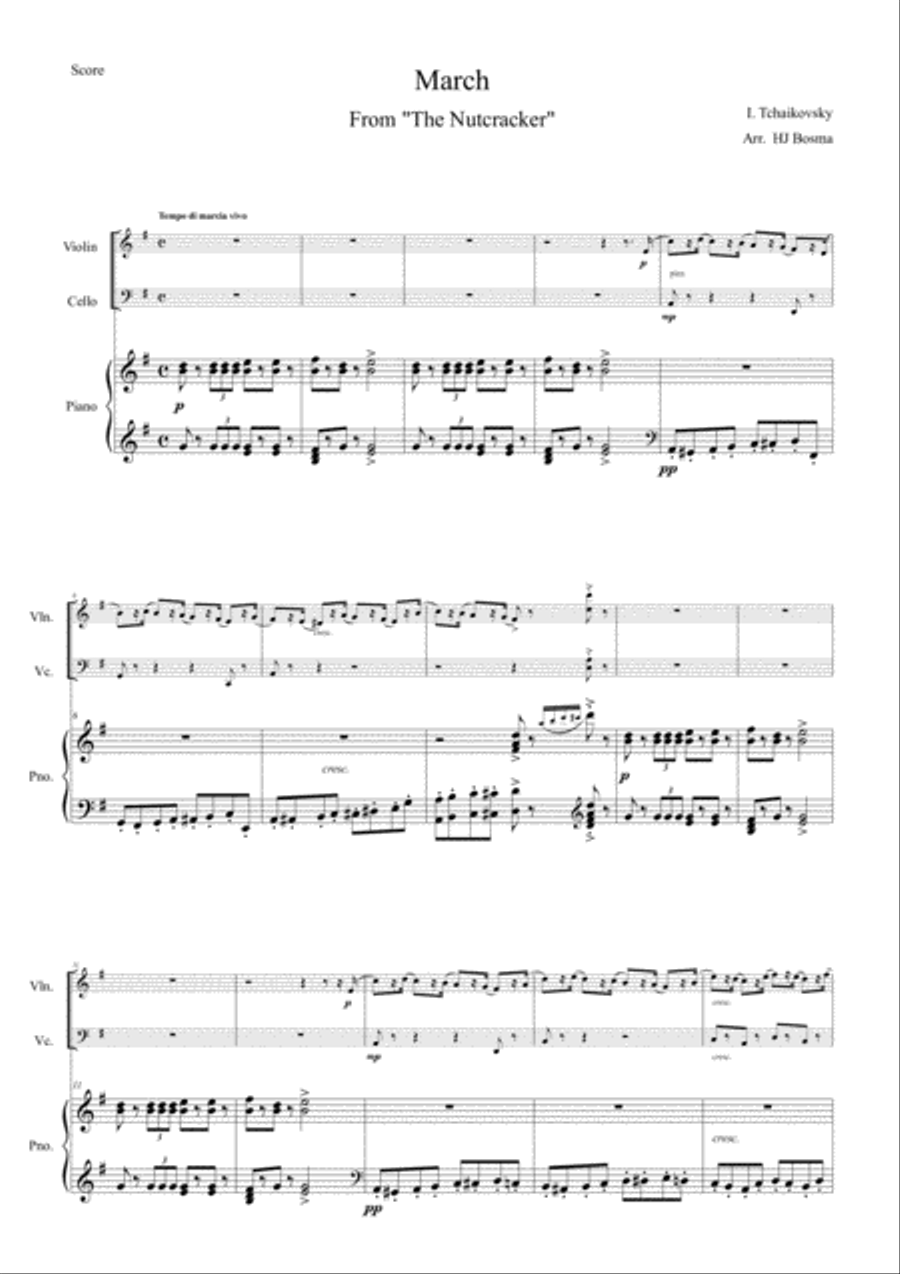 Tchaikovsky - Four movements from 
