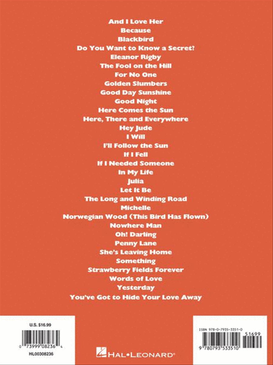 Beatles Ballads – 2nd Edition Piano, Vocal, Guitar scores gallery preview page 8