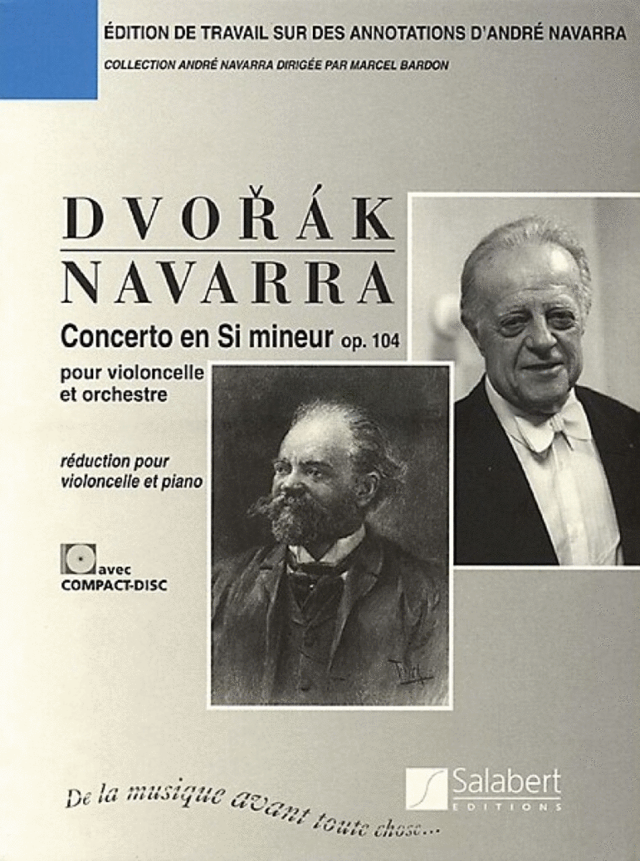 Concerto Op.104 Violoncelle-Piano Avec Cd Accomp Cello scores gallery preview page 1