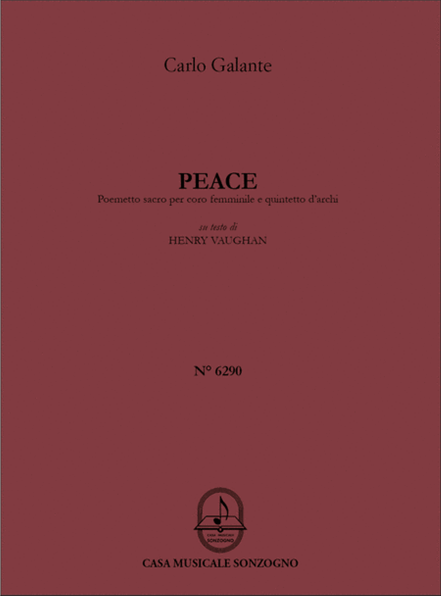 Peace Women's Choir scores gallery preview page 1
