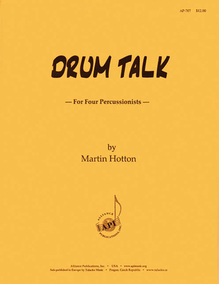 Book cover for Drum Talk - (4 Pcnsts)