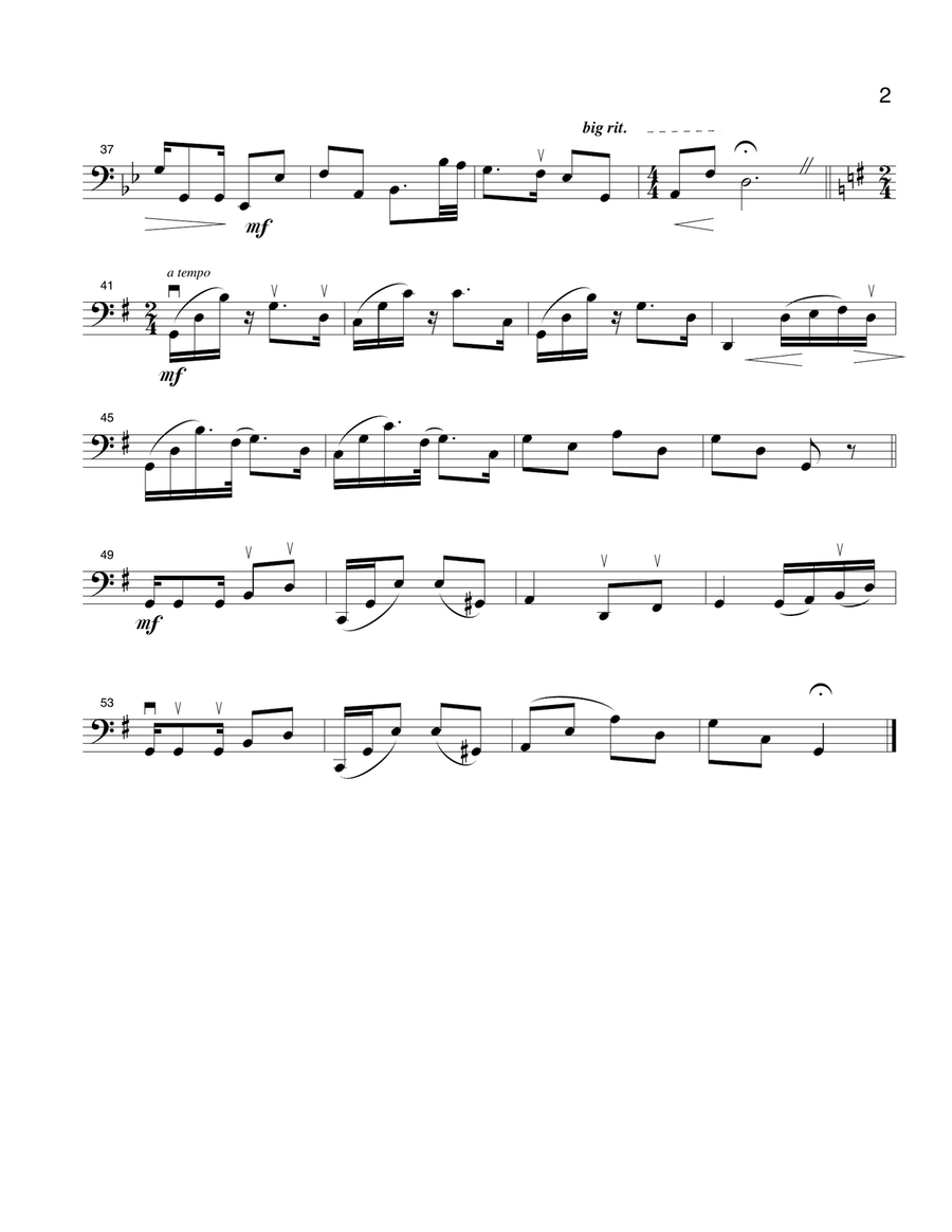 Humoresque by Dvorak String Quartet scores gallery preview page 4