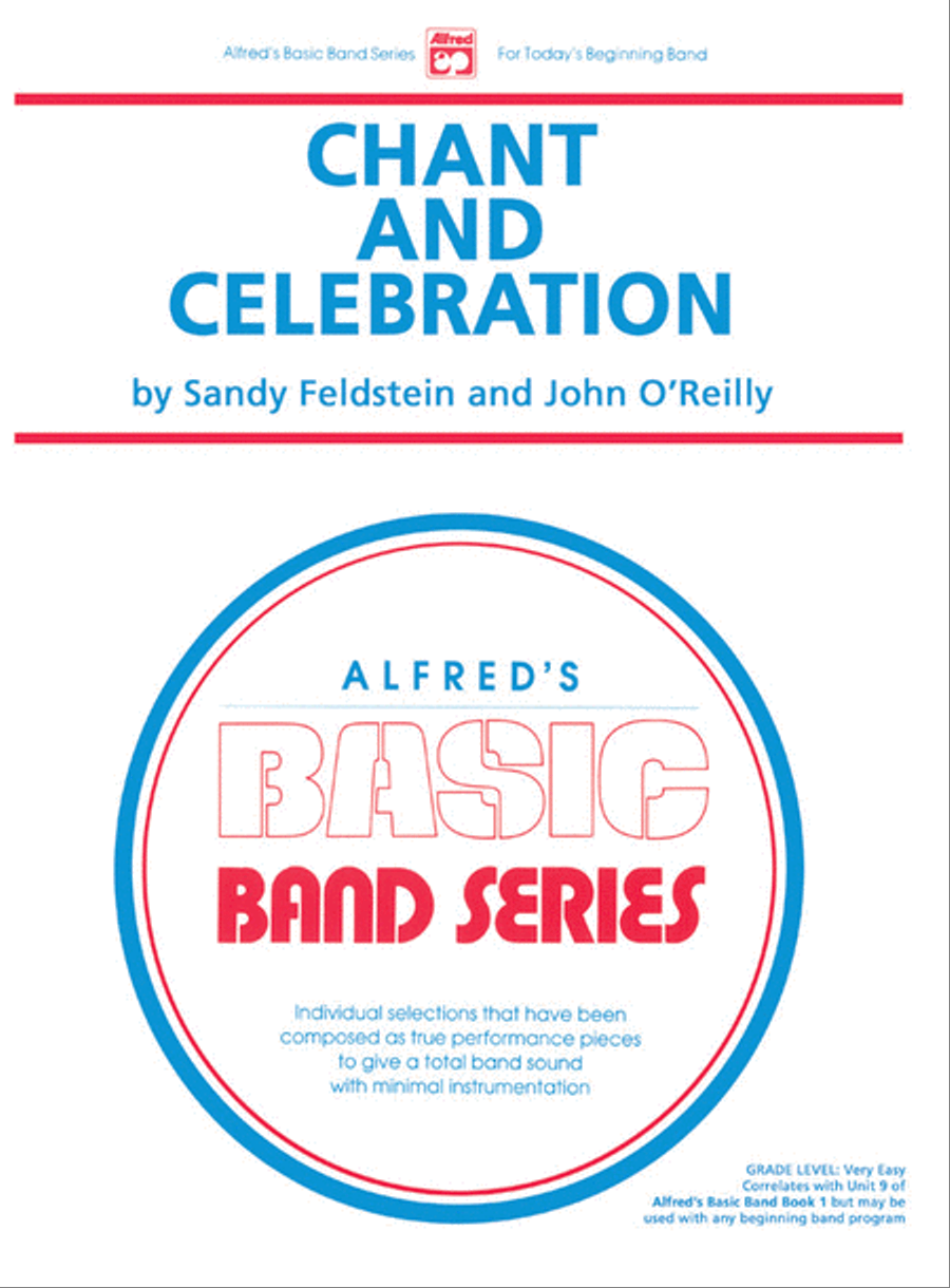 Chant and Celebration Concert Band scores gallery preview page 1