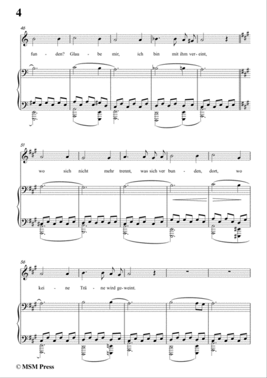 Schubert-Thekla: Eine Geisterstimme(Thekla: A Spirit Voice),D.595,in a minor,for Voice&Piano Voice scores gallery preview page 6