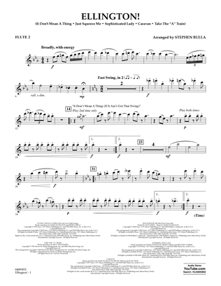 Ellington! (arr. Stephen Bulla) - Flute 2