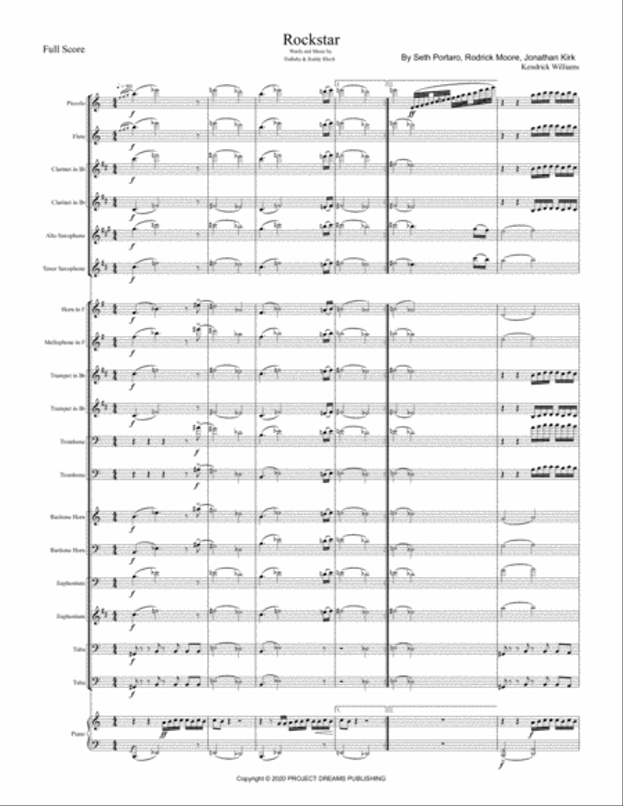 Rockstar Rockstar Large Ensemble scores gallery preview page 2