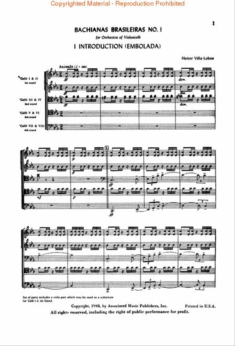 Bachianas Brasileiras No. 1 Voice scores gallery preview page 2