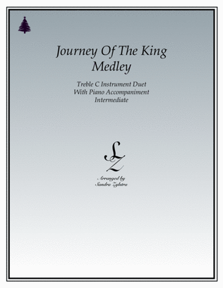 Book cover for Journey Of The King (treble C instrument duet)