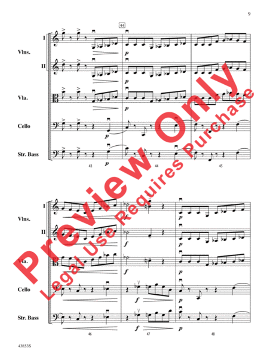 Miraj String Orchestra scores gallery preview page 10