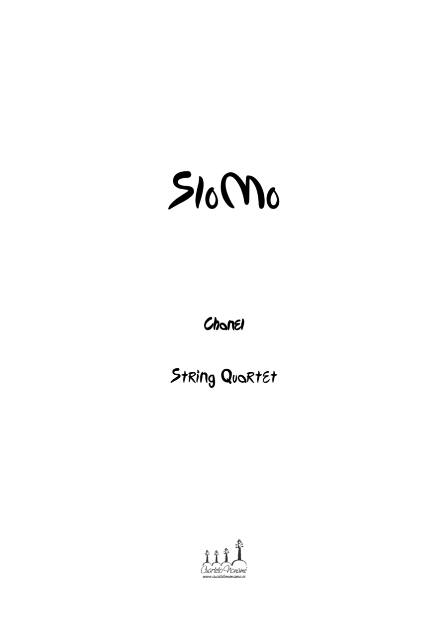 Slomo String Quartet scores gallery preview page 1