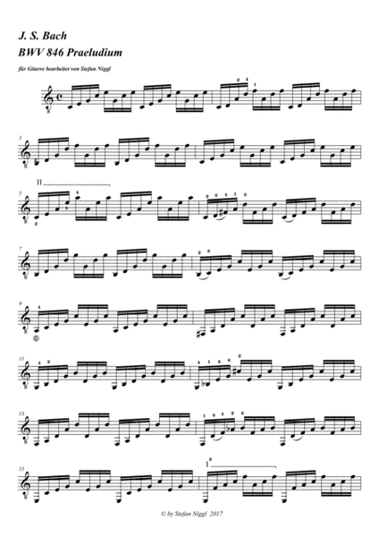 Prelude in C Major BWV 846