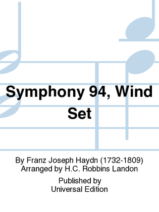 Book cover for Symphony 94, Wind Set