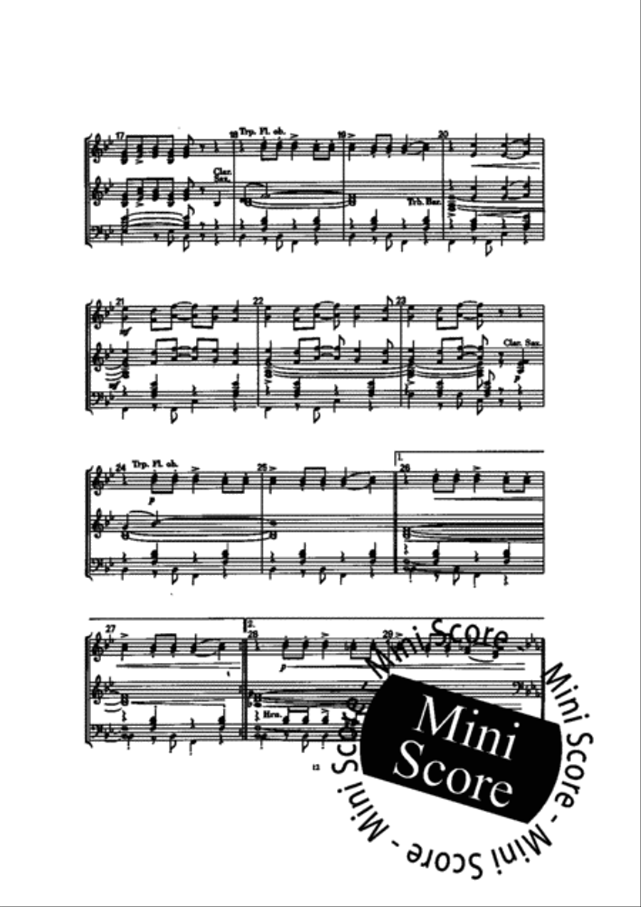 Spanish Harlem Concert Band scores gallery preview page 16