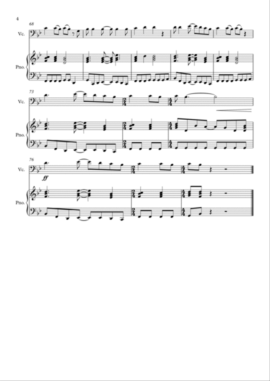 Heaven Is A Place On Earth Piano scores gallery preview page 4