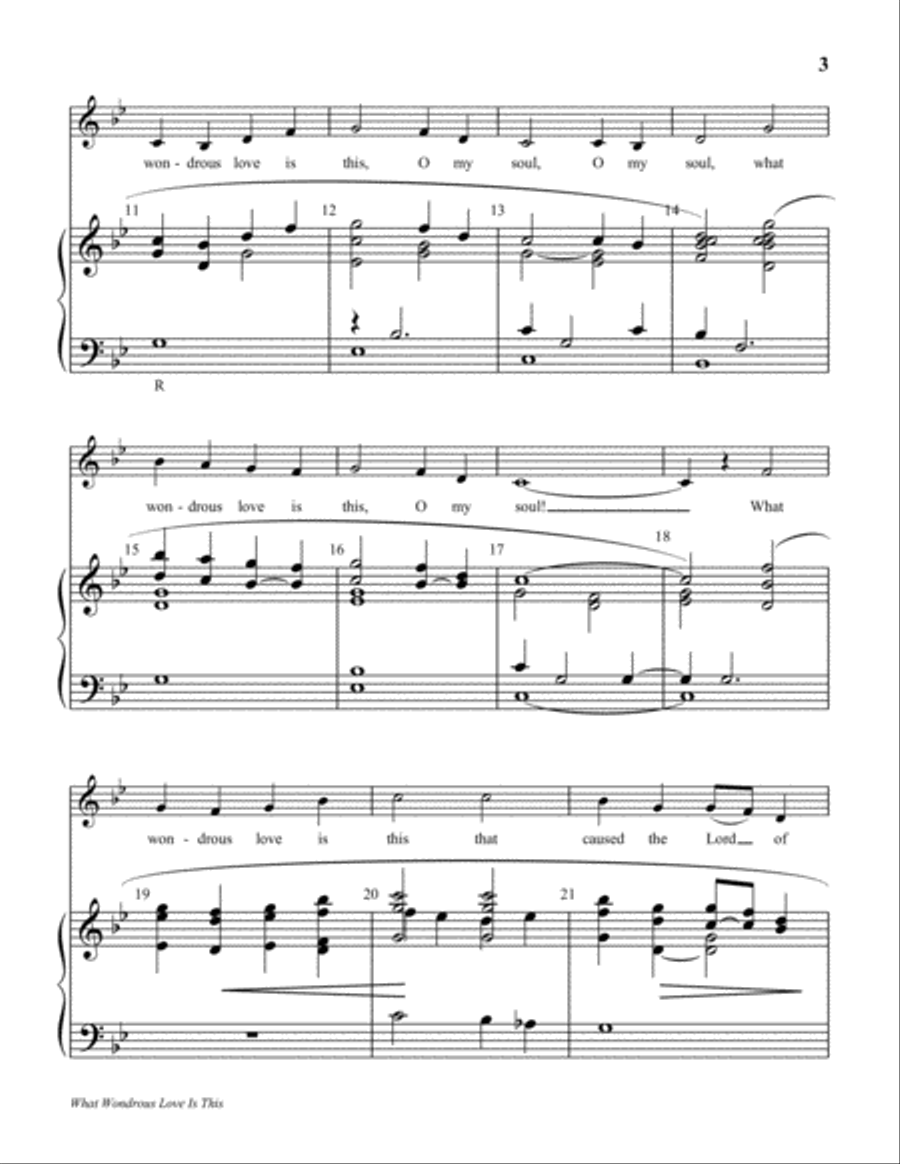 What Wondrous Love Is This 5-Octaves scores gallery preview page 3