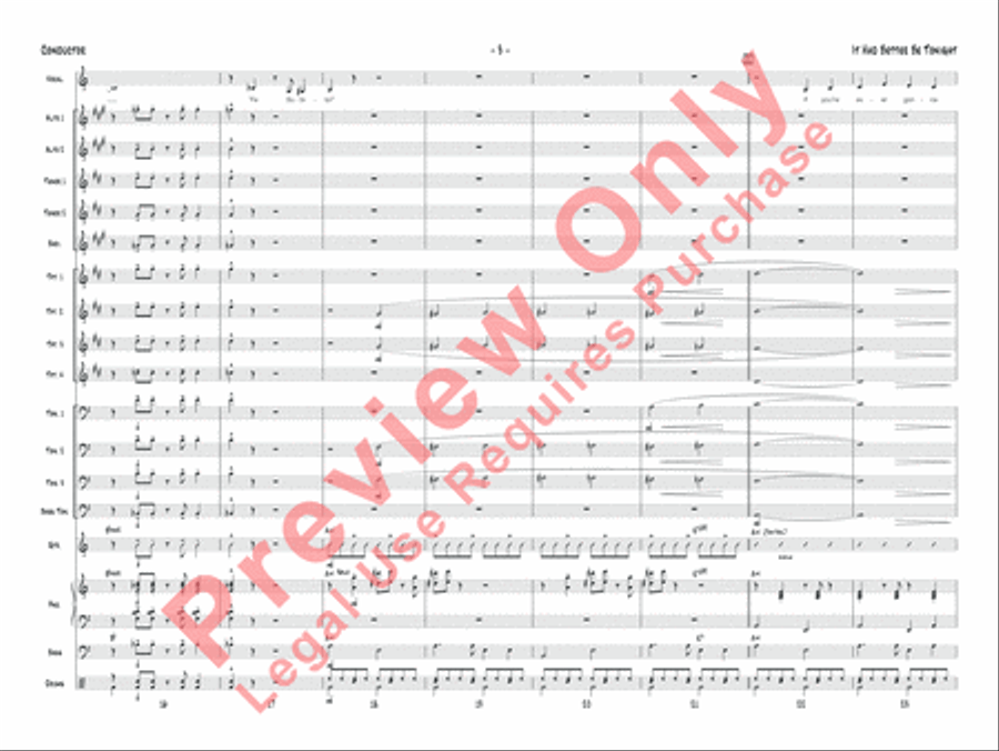 It Had Better Be Tonight Jazz Ensemble scores gallery preview page 6