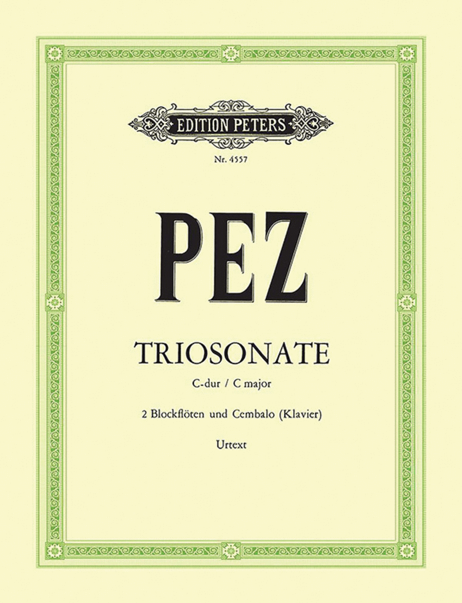 Trio Sonatas C major Recorder scores gallery preview page 1