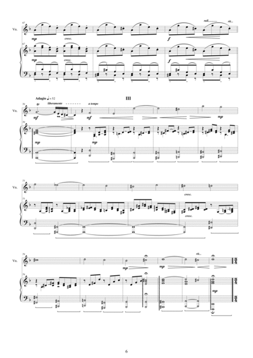 Vivaldi - Violin Concerto in D minor RV 249 Op.4 No.8 for Violin and Piano image number null