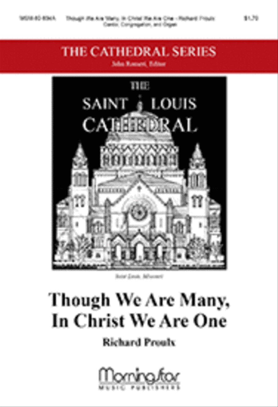 Though We Are Many, In Christ We Are One (Cantor/Congregational Score)