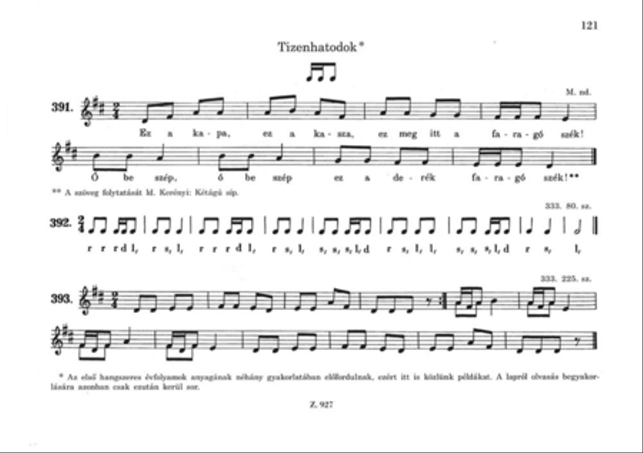 Solfeggio Beispielsammlung School and Community scores gallery preview page 4