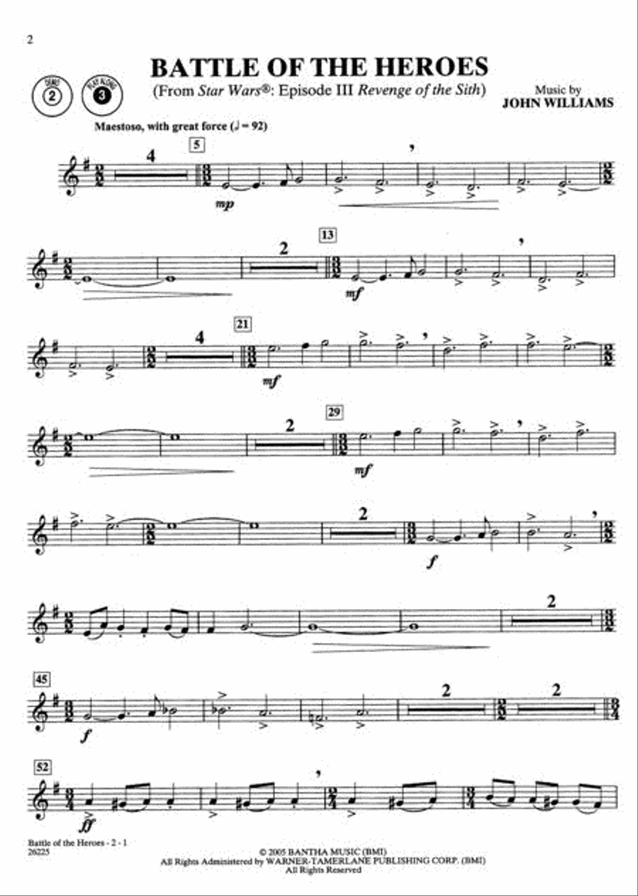 Great Movie Instrumental Solos - Clarinet (Book & CD) Clarinet Solo scores gallery preview page 2