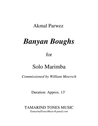 Banyan Boughs for Solo Marimba