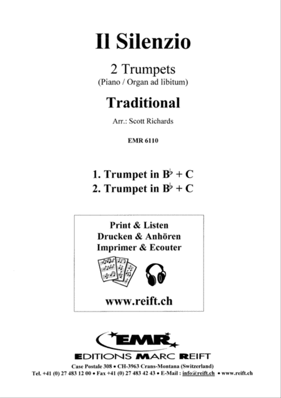 Il Silenzio Cornet scores gallery preview page 2