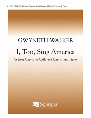 Book cover for I, Too, Sing America