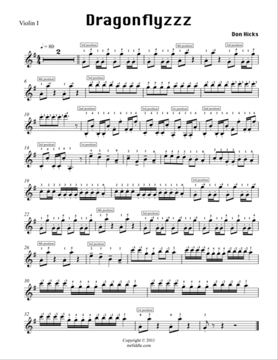 Dragonflyzzz String Orchestra scores gallery preview page 6