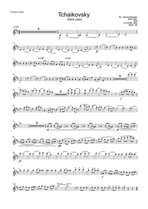 Tchaikovky - Black Swan - Swan Lake - string quintet - violin solo