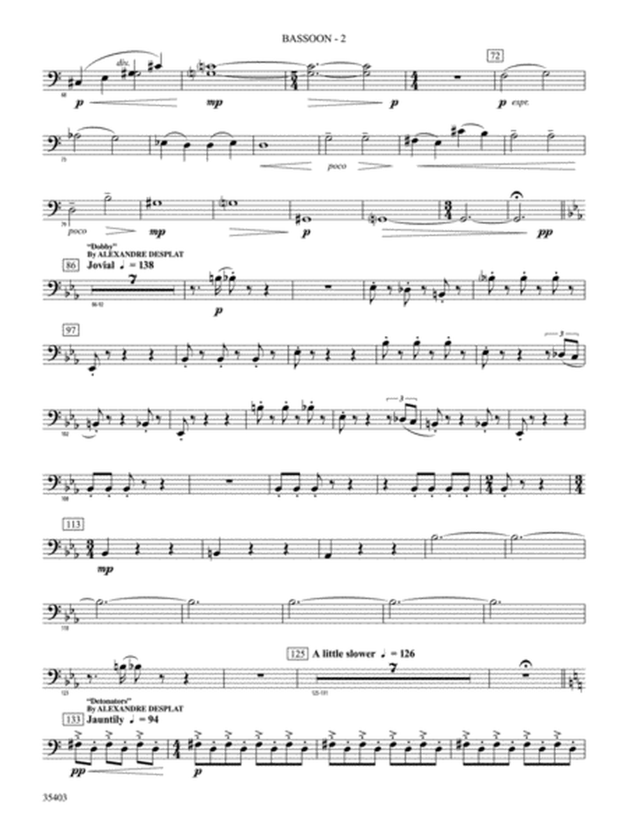 Harry Potter and the Deathly Hallows, Part 1, Suite from: Bassoon