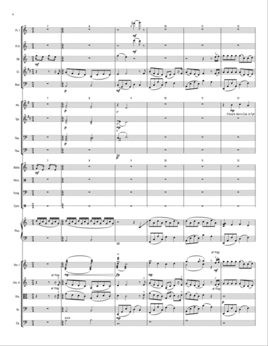 Just Around The Riverbend Full Orchestra scores gallery preview page 5