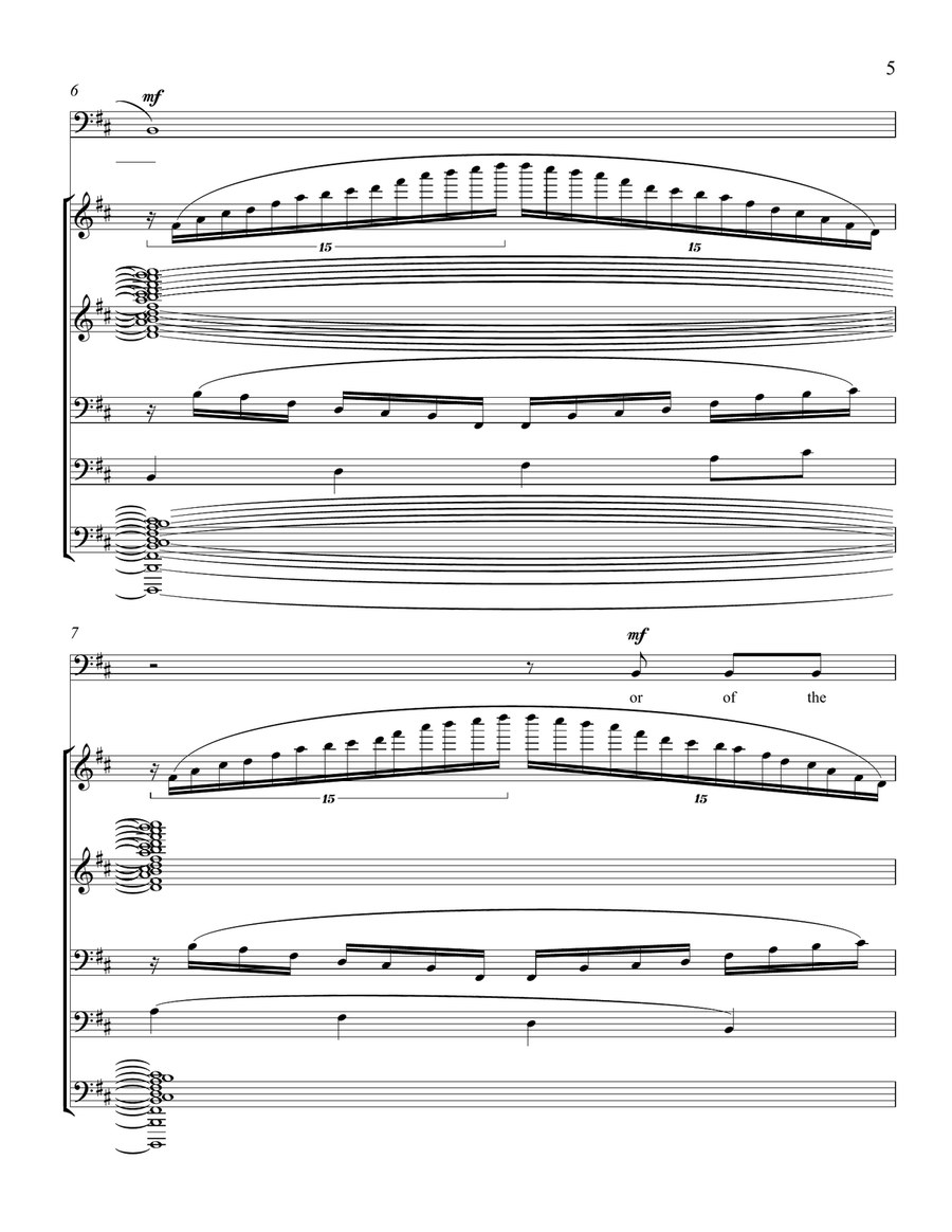 Two Songs of Passion: 1. Pears; 2. Her True Body for Baritone and Electronic Accompaniment