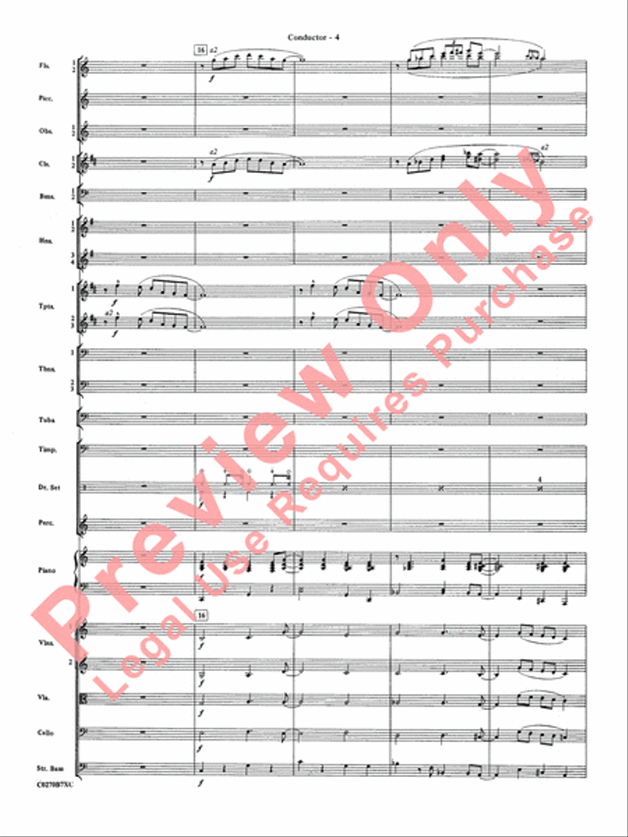 Duke Ellington! Full Orchestra scores gallery preview page 7