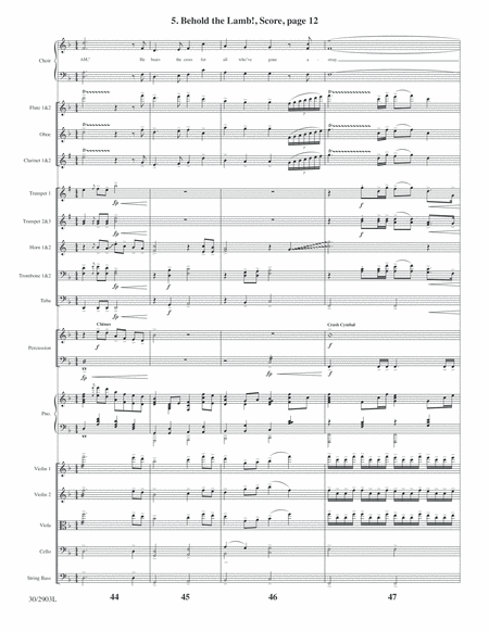 Wondrous Love - Full Orchestra Score